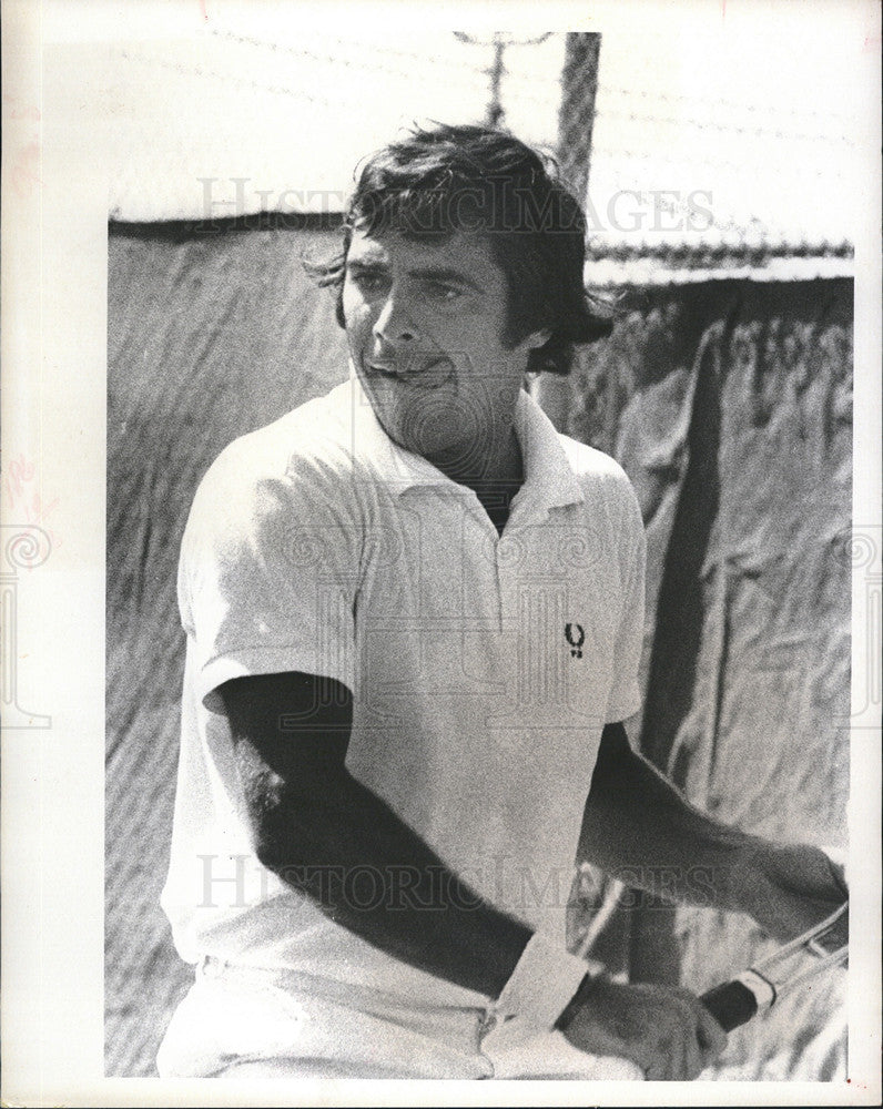 1972 Press Photo Peter burwash tennis - Historic Images