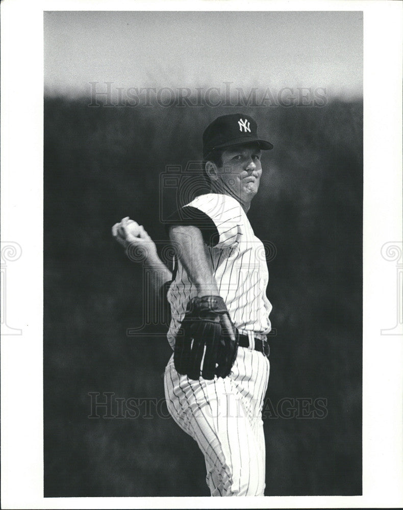 Undated Press Photo Peter Travers New York Yankees - Historic Images