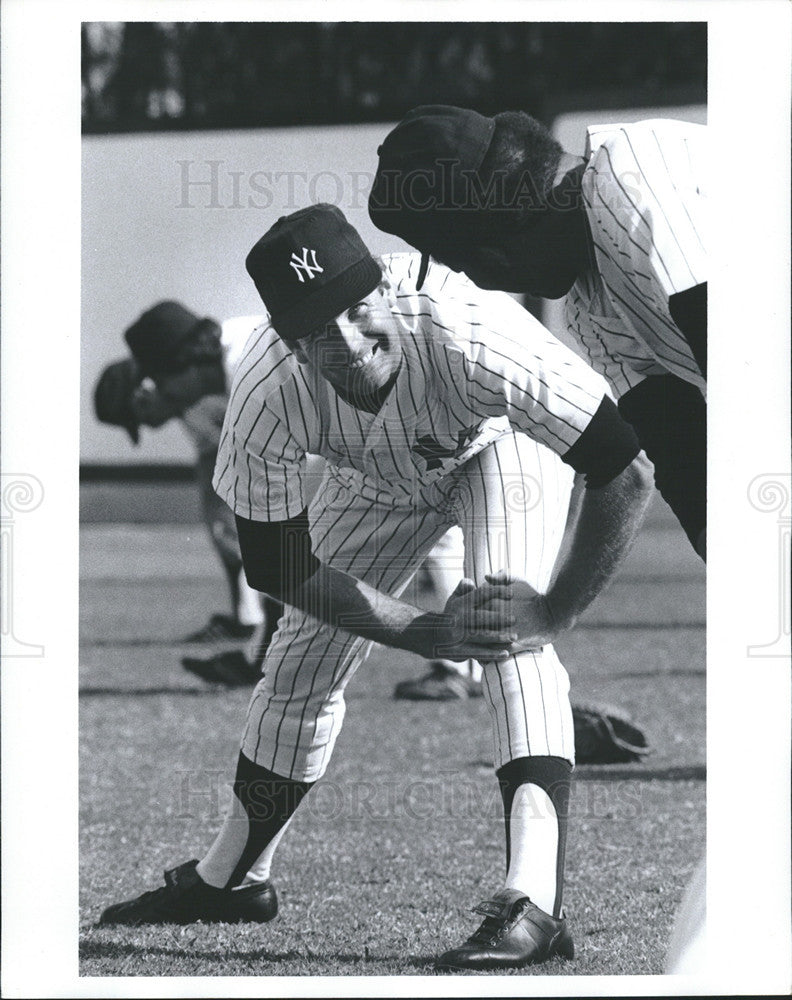 Undated Press Photo Tommy John New York Yankees - Historic Images