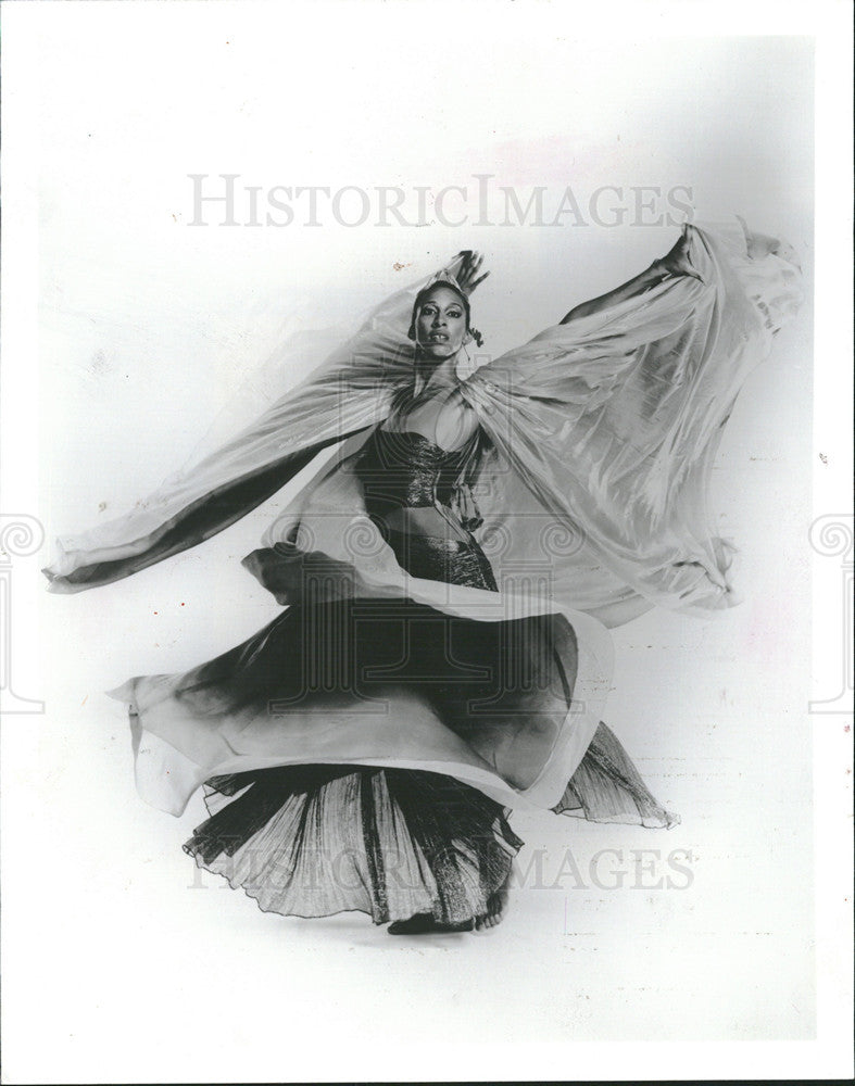 1987 Press Photo April Berry,dancer - Historic Images