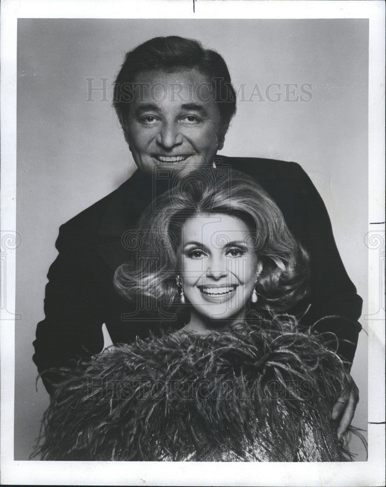 1975 Press Photo Tony Martin and Cyd Charisse - Historic Images