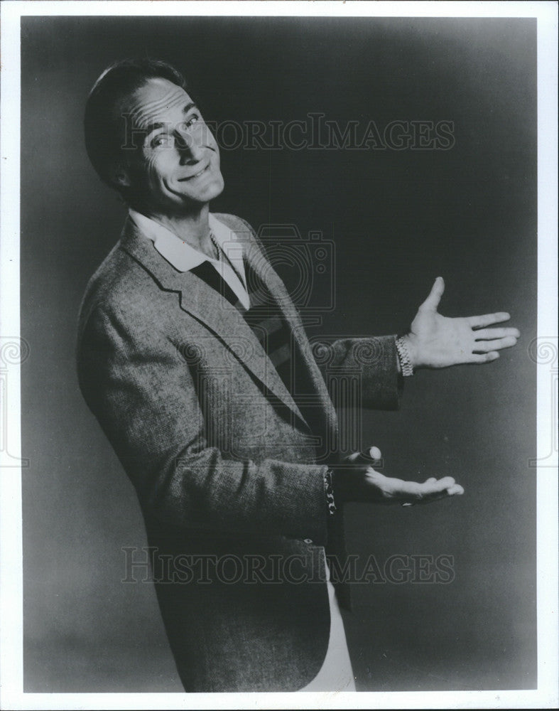 1988 Press Photo Comedian Sid Caesar - Historic Images