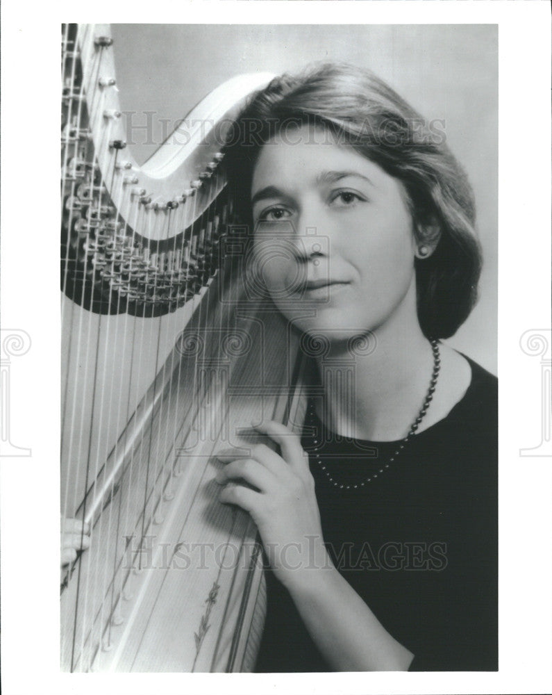 Undated Press Photo Sarah Bullen/Harpist/Chicago Symphony Orchestra - Historic Images