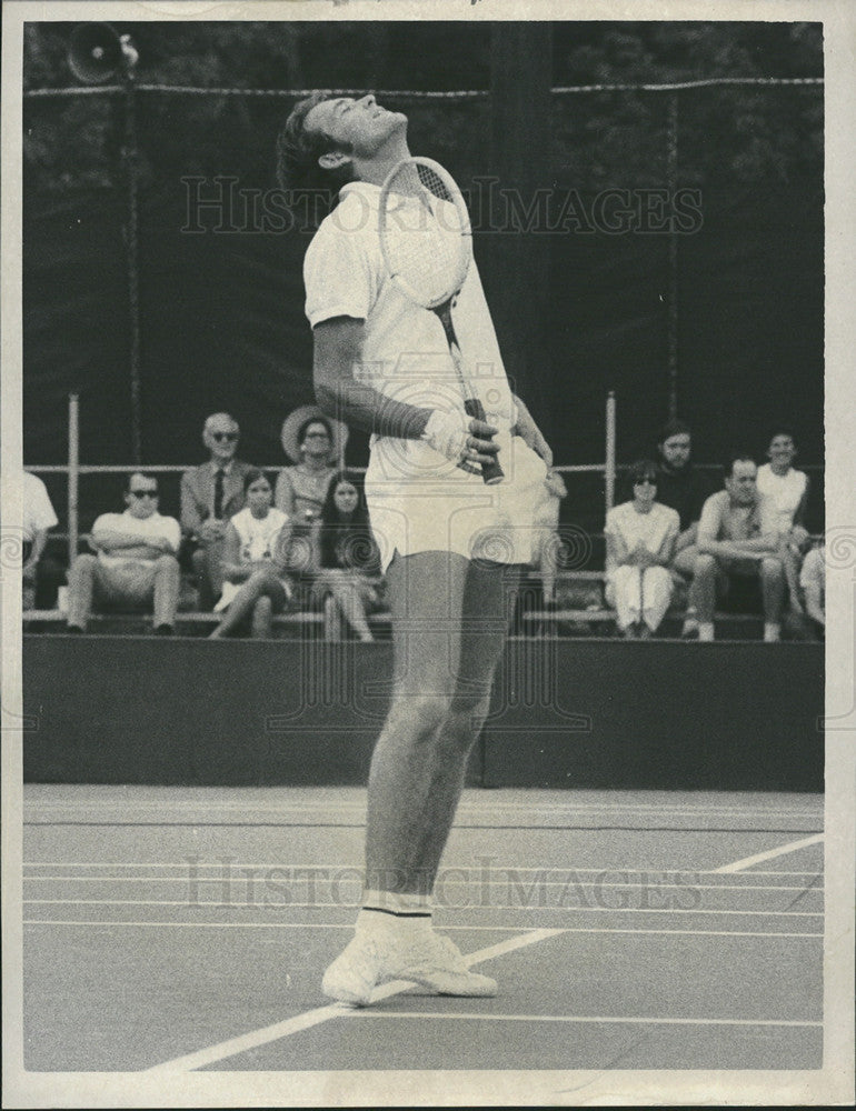 1970 Press Photo Cliff Drysdale of South Africa - Historic Images