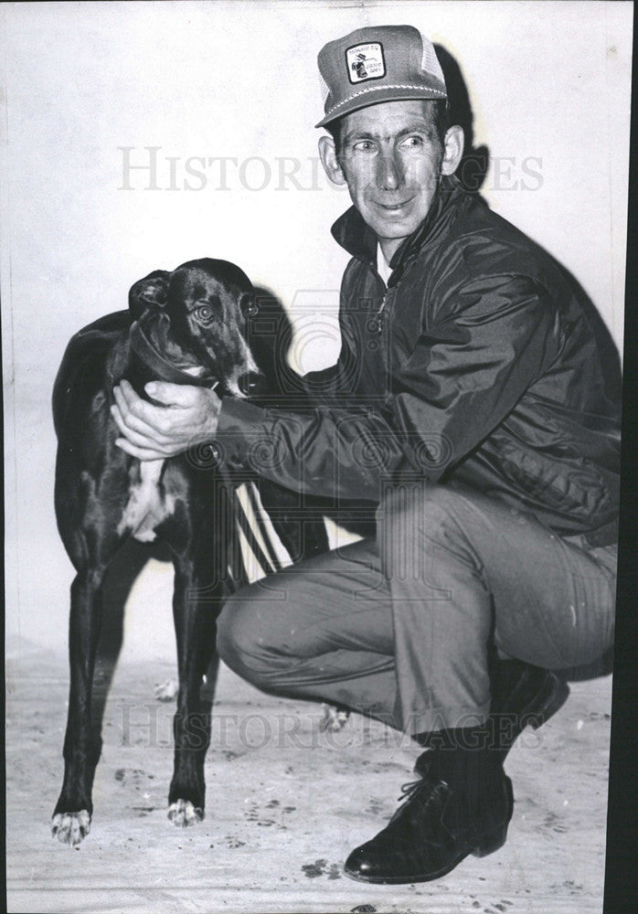 1969 Press Photo Trainer Ed Dolay - Historic Images