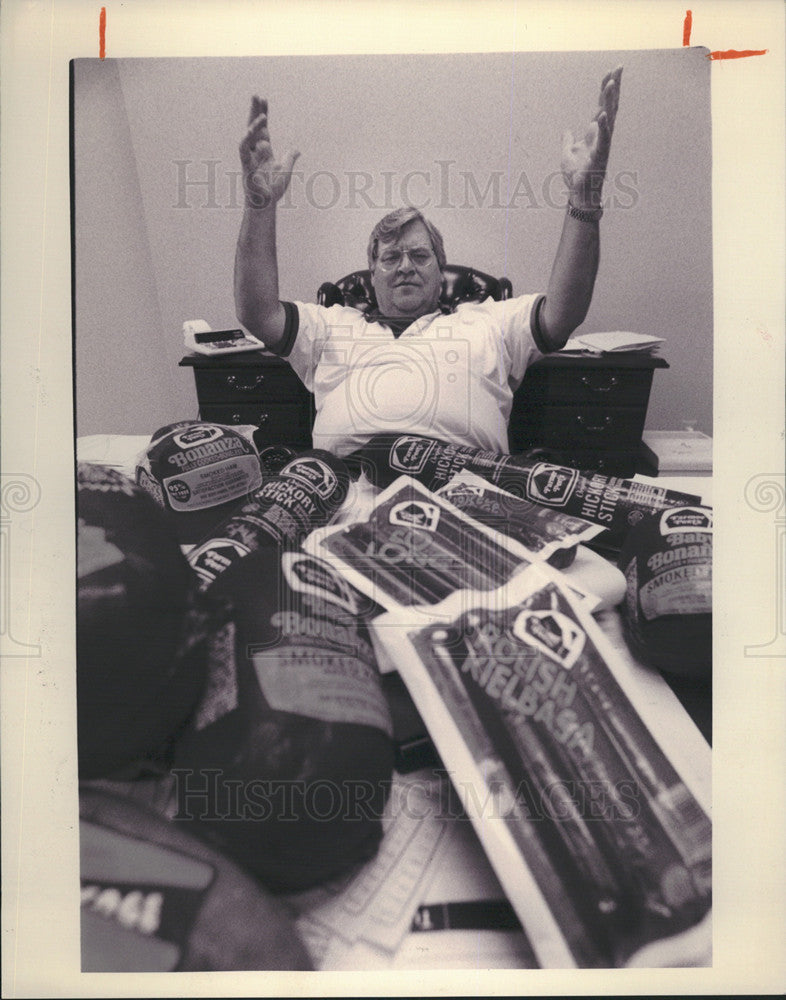 1994 Press Photo Denny McClain of Farmer Pete Products - Historic Images