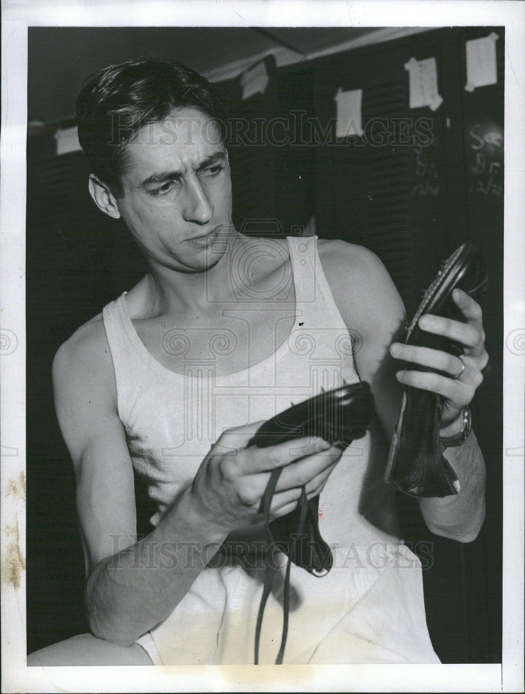 1946 Press Photo French miler Marcel Hansenne - Historic Images