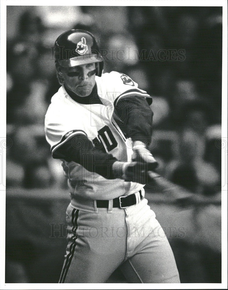 1988 Press Photo Cory Snyder Cleveland Indians - Historic Images