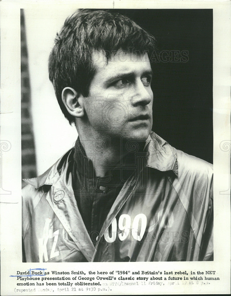 1968 Press Photo David Buck actor - Historic Images