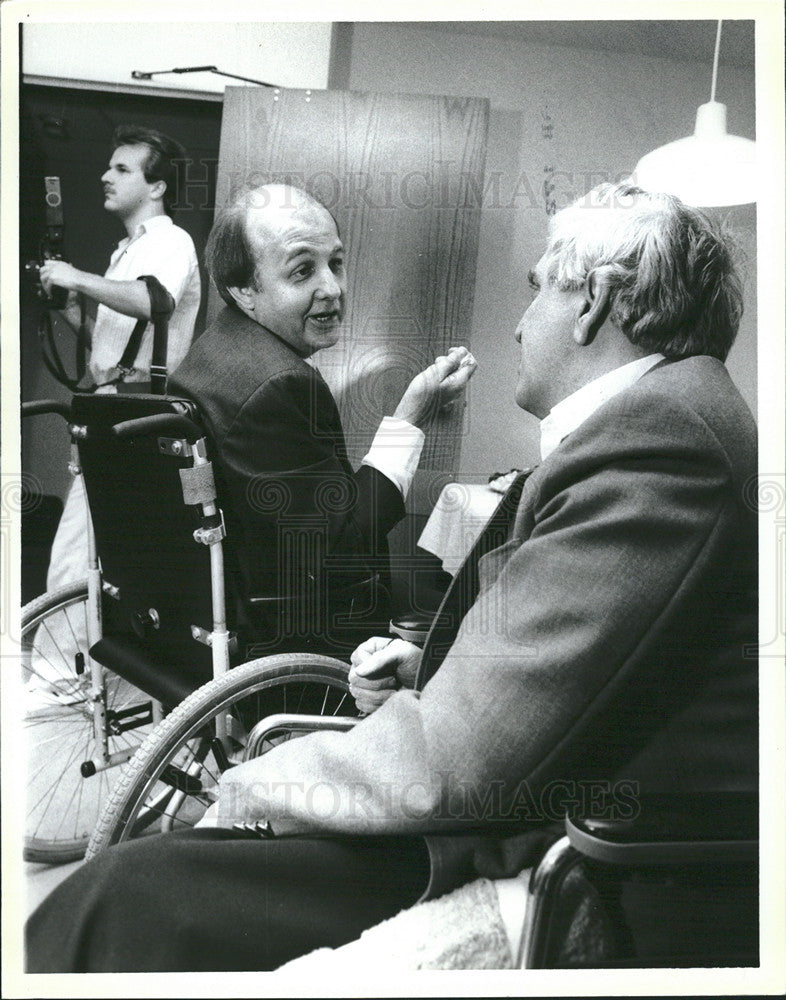 1987 Press Photo White House press secretary James Brady - Historic Images