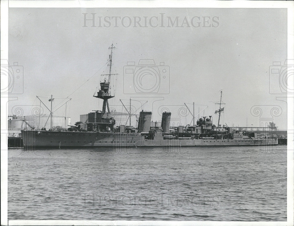 1940 Press Photo Cruise Caradoc British Carrier - Historic Images