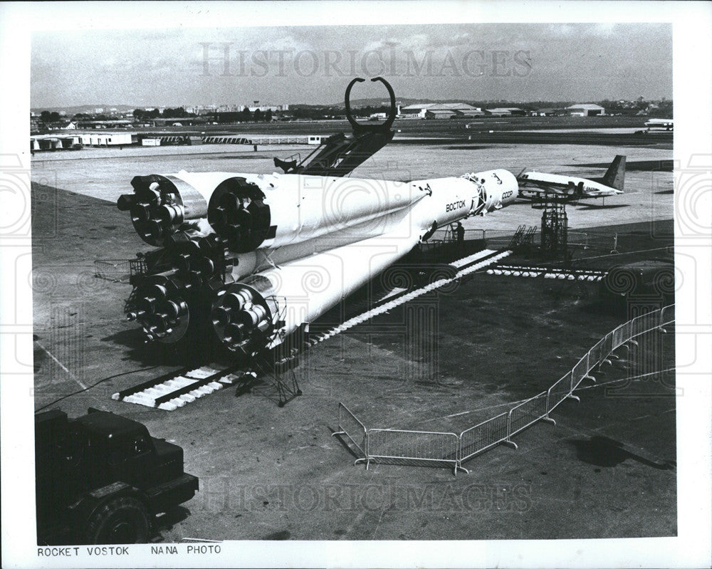 1967 Press Photo Russian rocket vostok - Historic Images