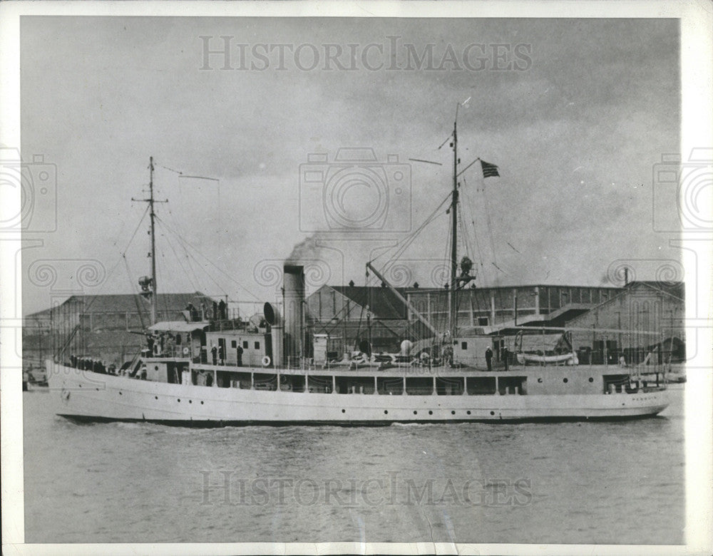 1941 Press Photo U.S.S. Penguin Navy Minesweeper - Historic Images