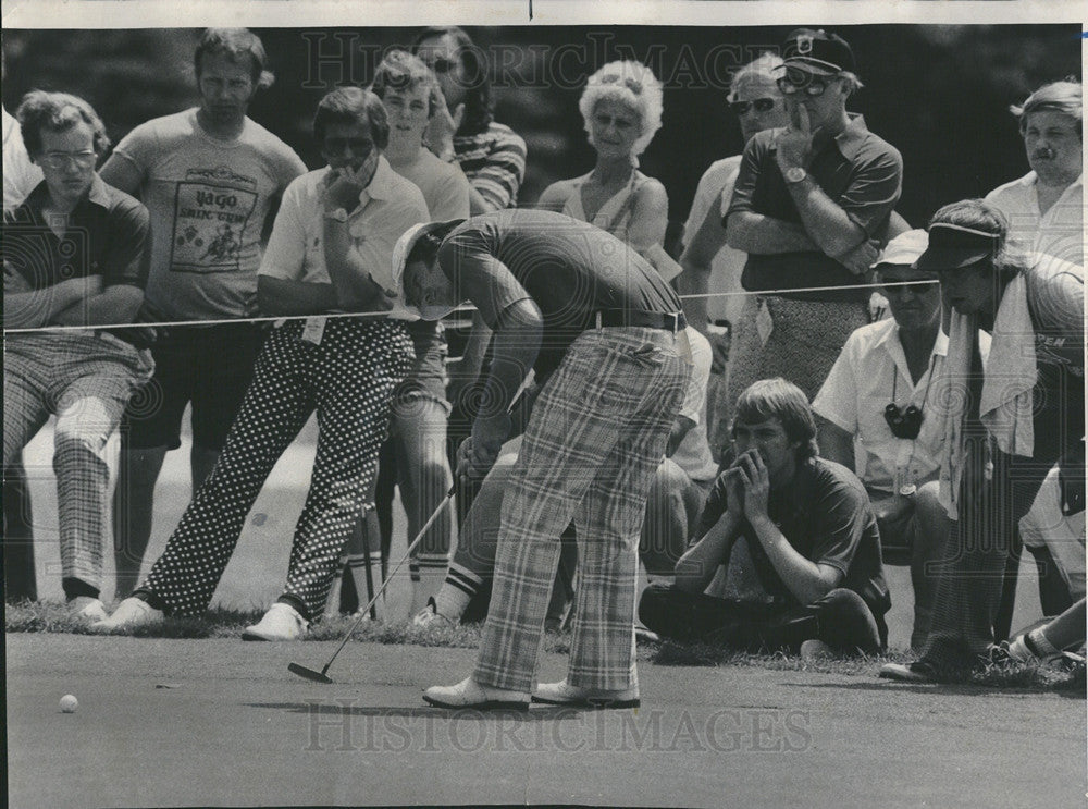 1975 Press Photo wally Armstrong golf - Historic Images