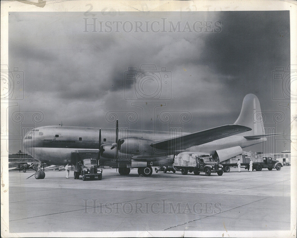 1946 Press Photo Boeing stratofrieghter jet - Historic Images