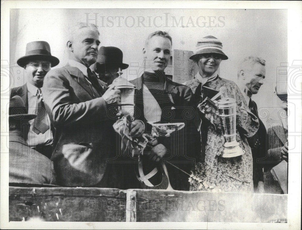 1935 Press Photo HD Kirkover and Stewart Canney - Historic Images