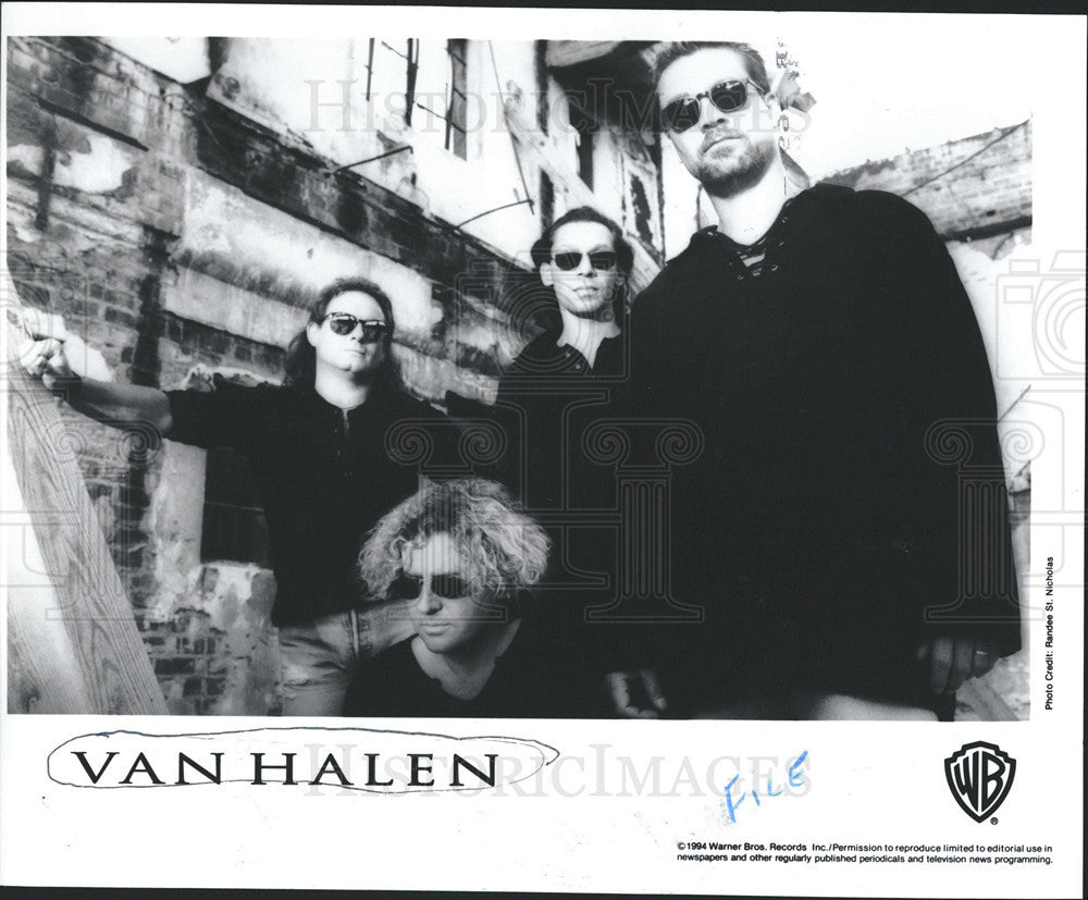 1994 Press Photo Van Halen - Historic Images