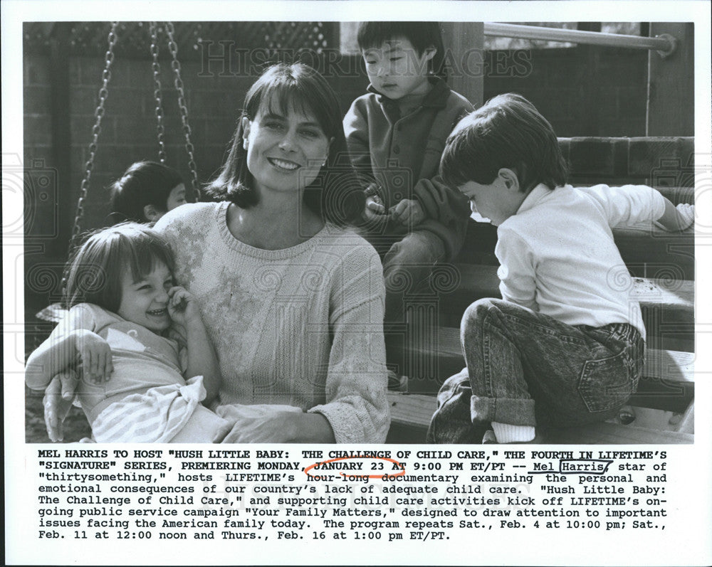 Undated Press Photo Mel Harris, star of &quot;thirtysomething&quot; - Historic Images