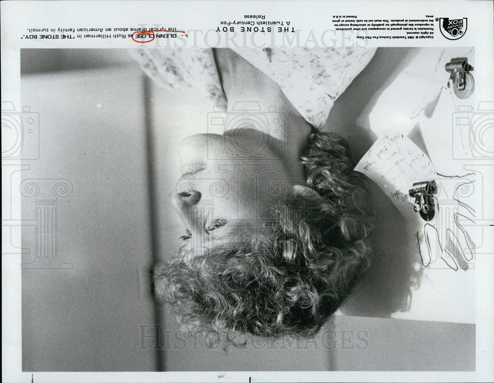 1984 Press Photo Glenn Close as Ruth Hillerman in &quot;The Stone Boy&quot; - Historic Images