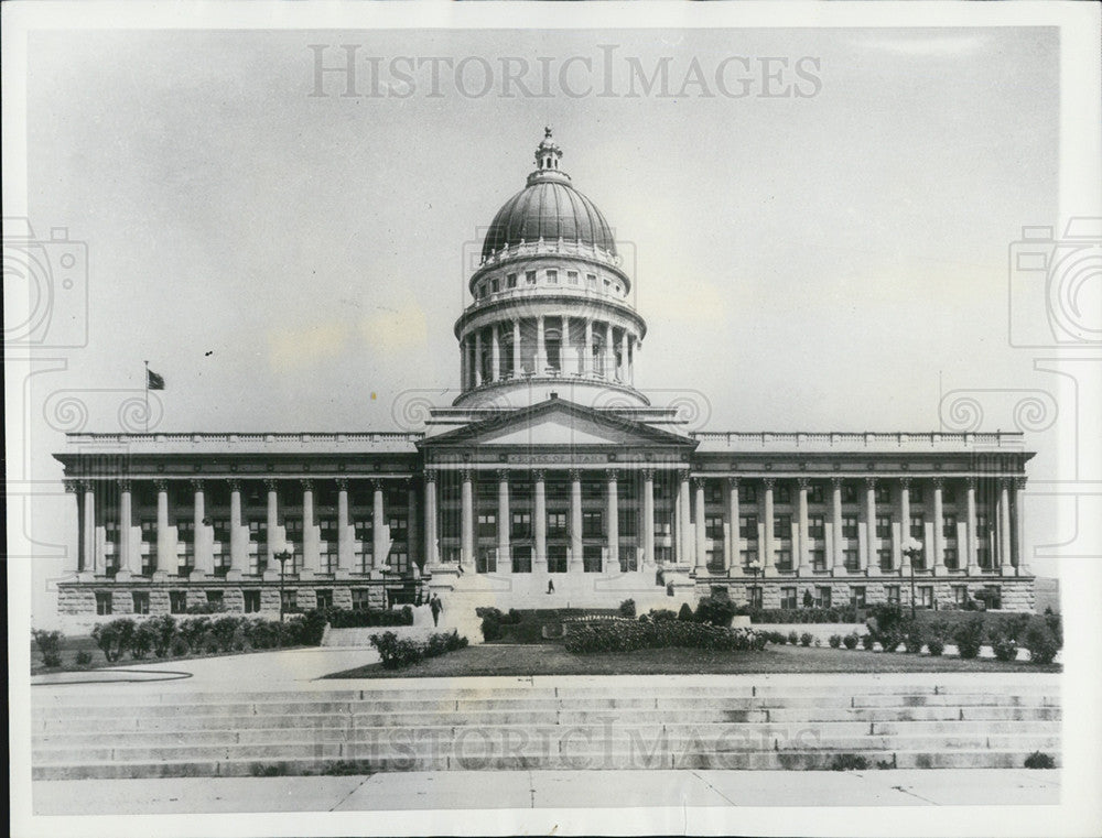 1936 Press Photo Utah State Capitol  Late Secretary of War George Dern - Historic Images