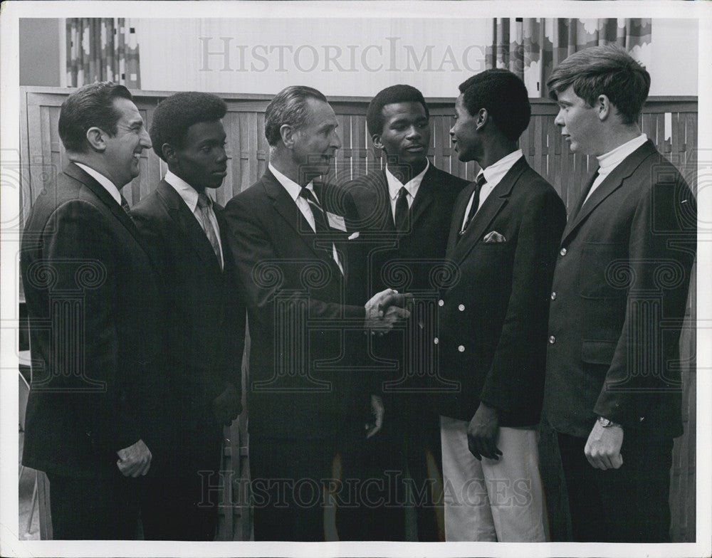 1965 Press Photo NY kodak Pres Dr LK Eilers,Wm Lombard,F Neeley,Art Johnson - Historic Images