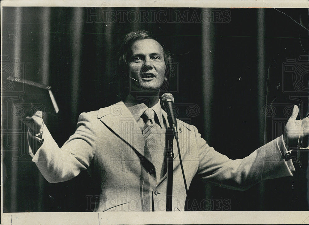 1972 Press Photo Pat Boone , Singer. - Historic Images