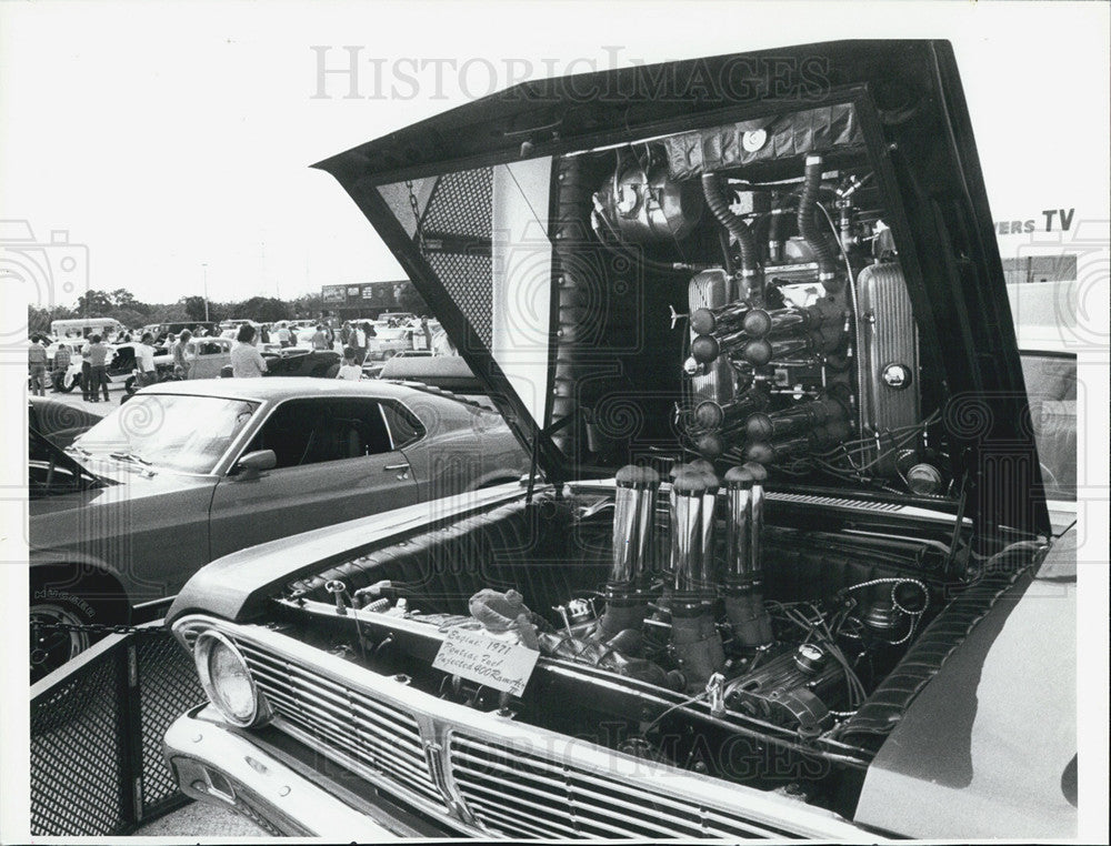 1985 Press Photo 1934 Ford coupe antique car - Historic Images