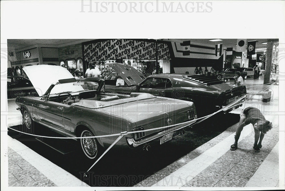 1983 Press Photo Classic 65&#39; Mustang autos - Historic Images