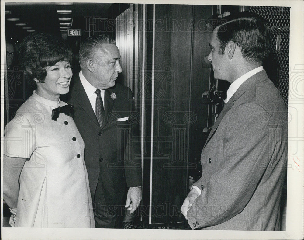 1969 Press Photo Ruth Beryl wife of comedian Milton - Historic Images