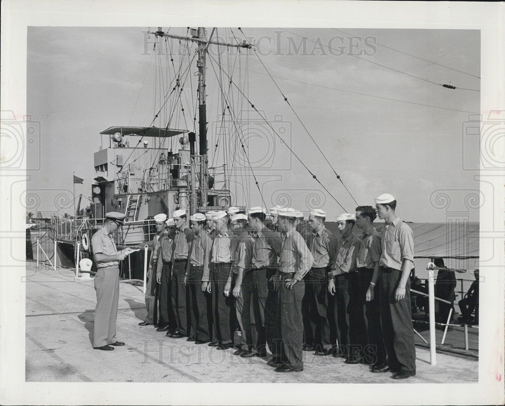 Undated Press Photo Navy - Historic Images