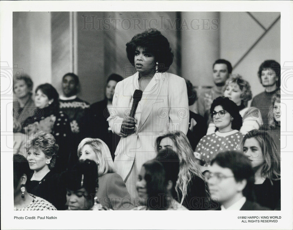 1992 Press Photo
Oprah Winfrey - Historic Images