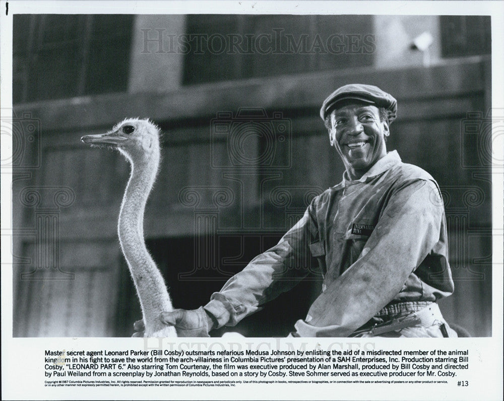 1989 Press Photo Bill Cosby Actor comedian - Historic Images