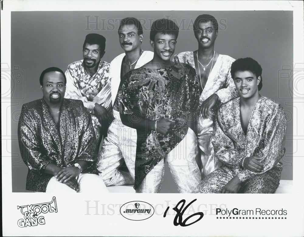 1988 Press Photo Kool And The Gang/American Jazz/R&amp;B/Soul/Funk Group/Singers - Historic Images