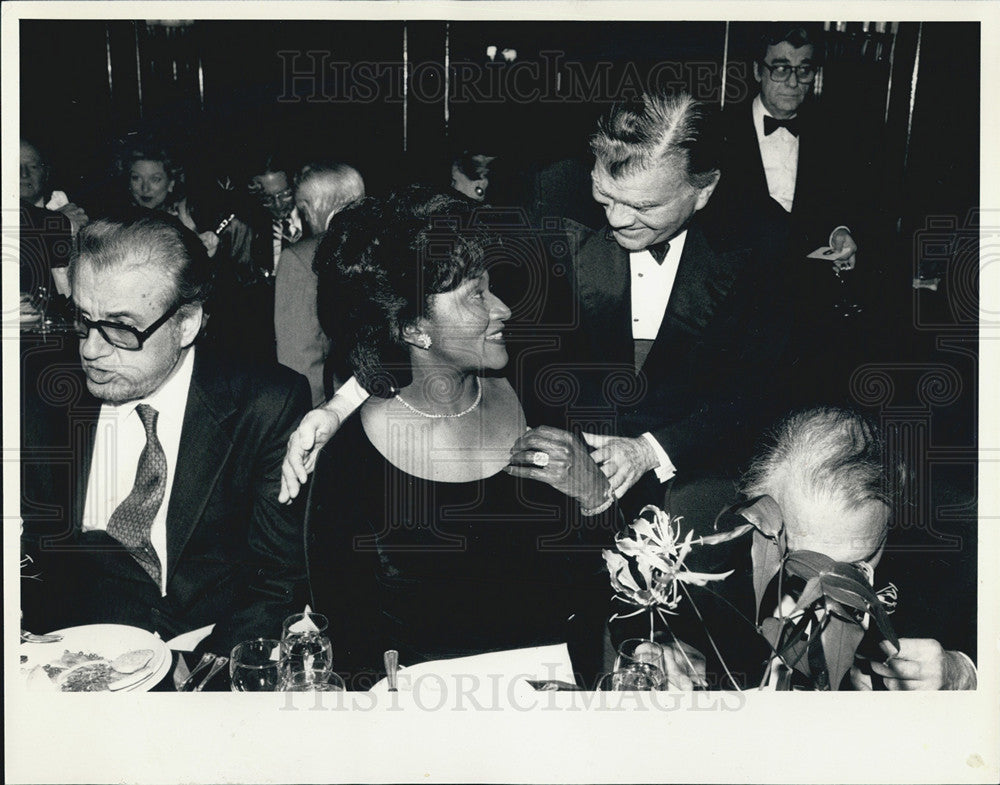 1984 Press Photo Dazzling Grace Bumbry and Lee A. Freeman - Historic Images