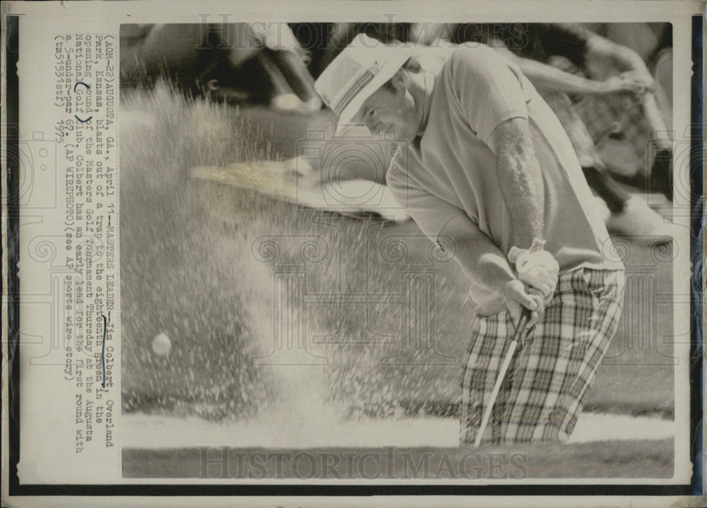 1975 Press Photo Jim Colbert Golf - Historic Images