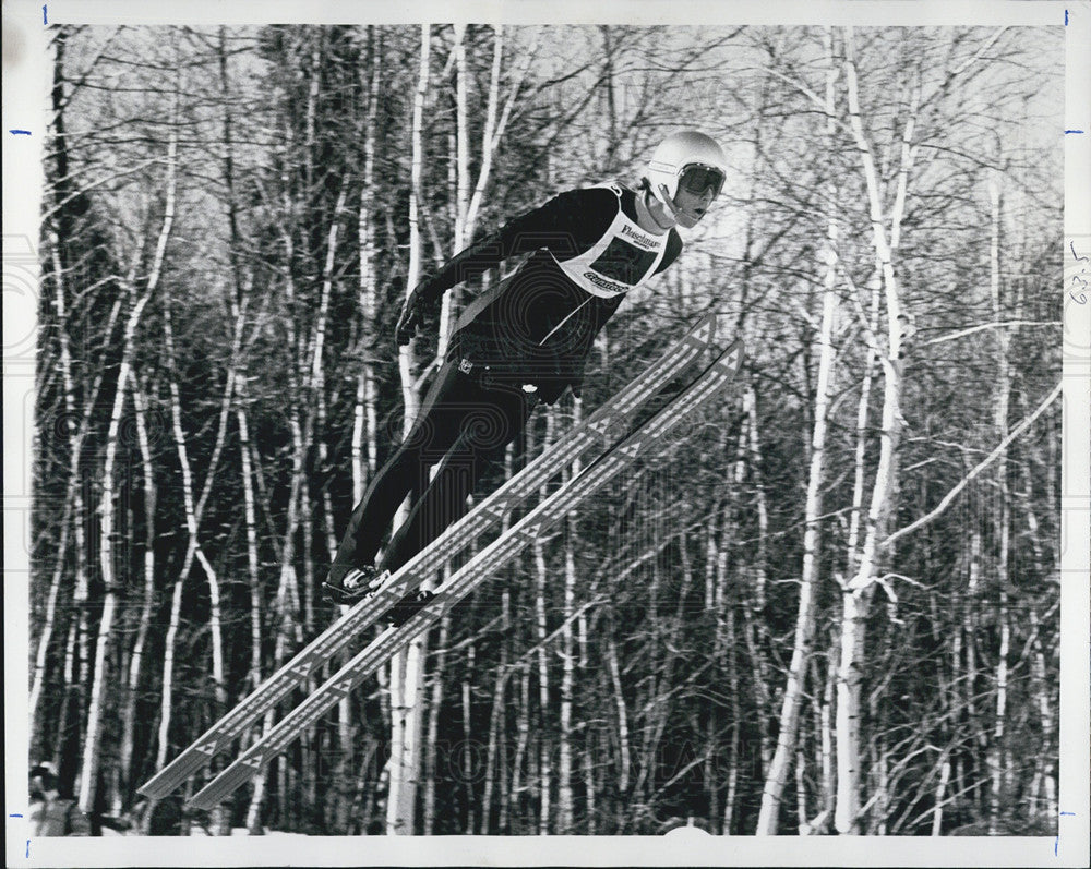 1978 Press Photo Jeff Davis, Alpine Jumper - Historic Images