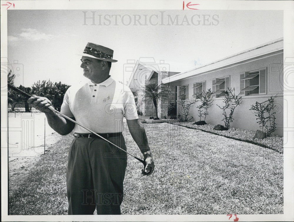 1961 Press Photo homer snead golf - Historic Images