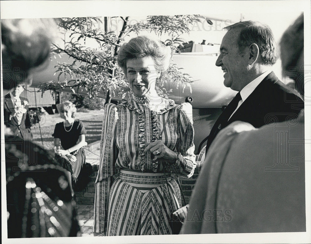 1984 Press Photo Princess Alexandra at the Platte River Rowing Club - Historic Images