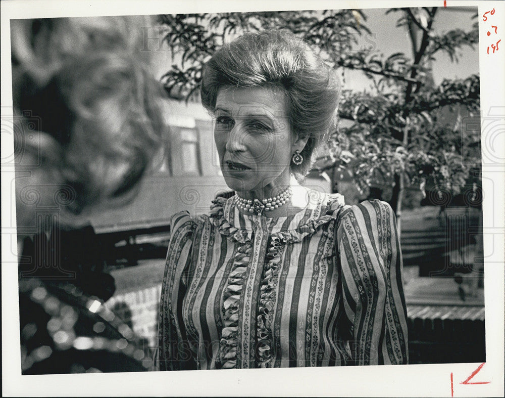 1984 Press Photo Princess Alexandra of Kent at the Platte River Rowing Club - Historic Images