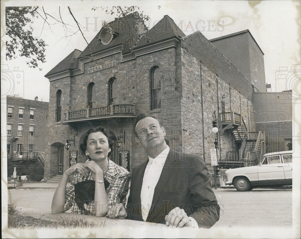 1961 Press Photo Dorothy Warenskjold and John Alexander, Central City Opera - Historic Images