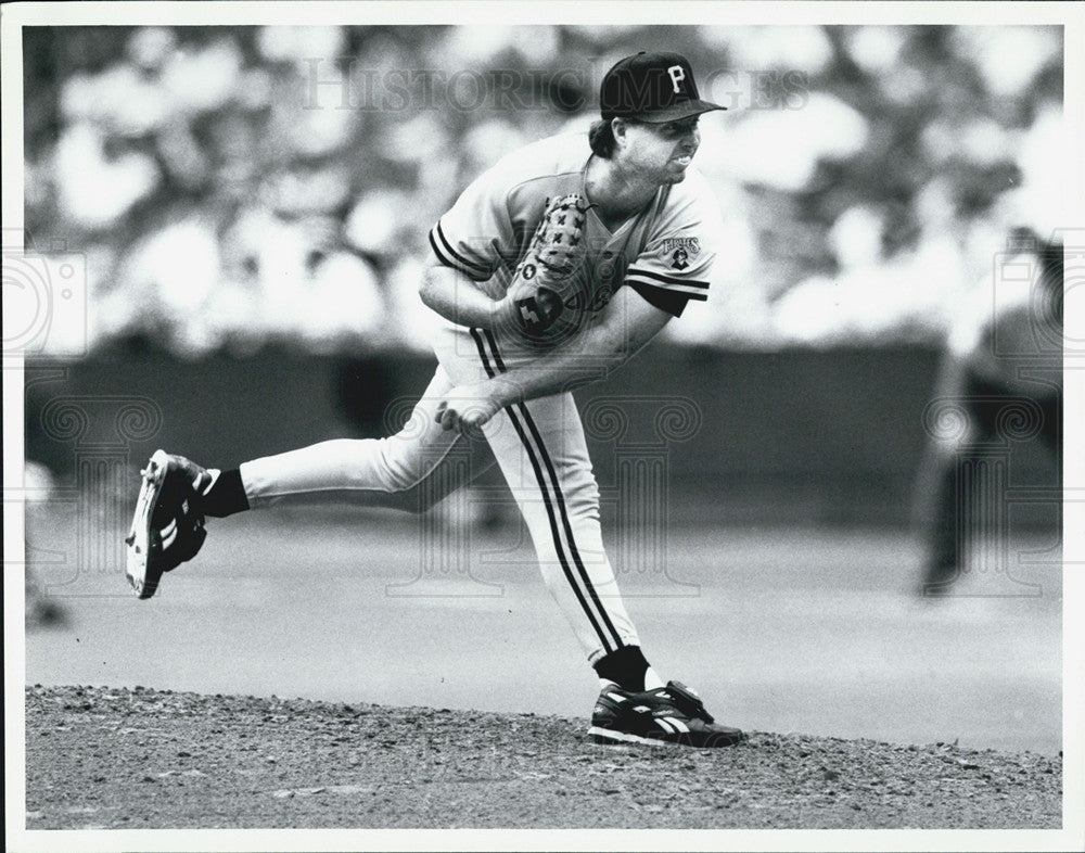 Undated Press Photo Zane Smith, Pittsburgh Pirates - Historic Images