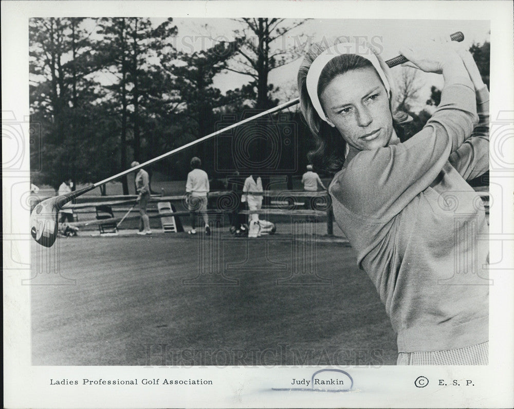 1971 Press Photo Judy Rankin, Ladies Professional Golf Association - Historic Images