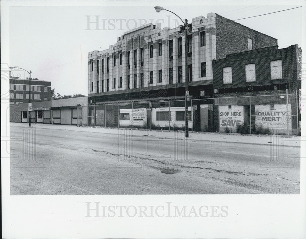 1993 Press Photo Chicago Bee Building Planned As Black Metropolis Tourist Center - Historic Images