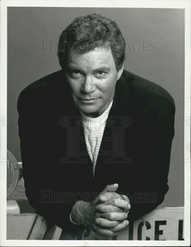 1990 Press Photo William Shatner rescue 911 - Historic Images