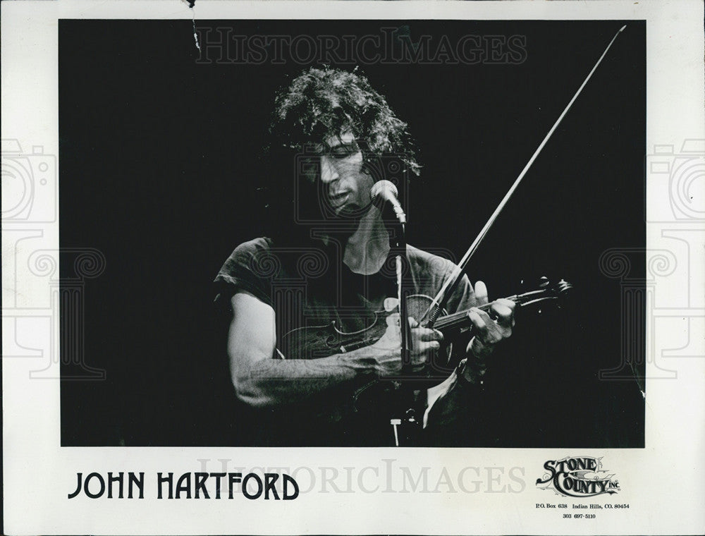 1980 Press Photo John Hartford Appears David Grisman Rainbow Music Hall - Historic Images