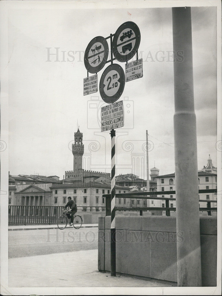 1957 Press Photo Florence Italy - Historic Images