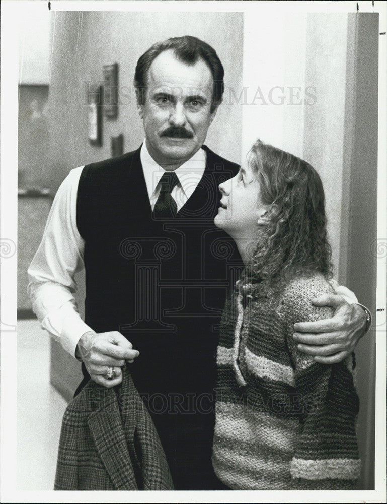 1983 Press Photo Dabney Coleman, Pippa Peartree, Buffalo Bill - Historic Images