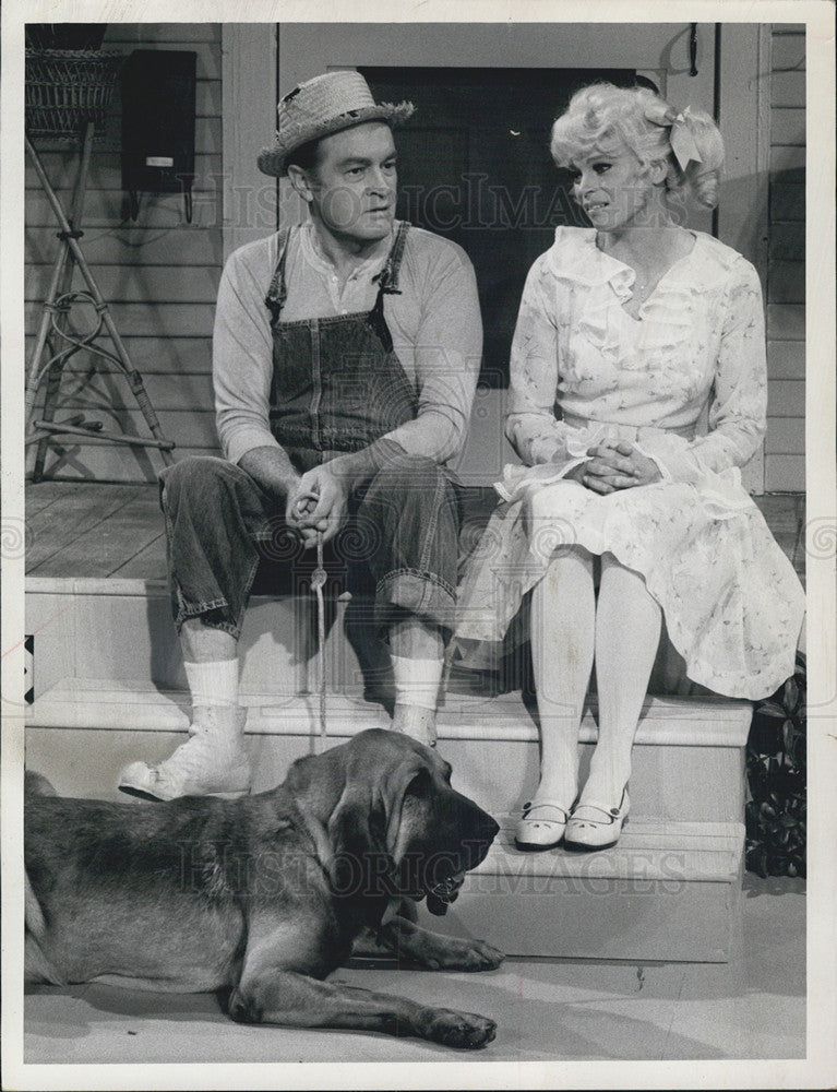 1970 Press Photo Bob Hope/Comedian/Juliet Prowse/Carol Channing - Historic Images