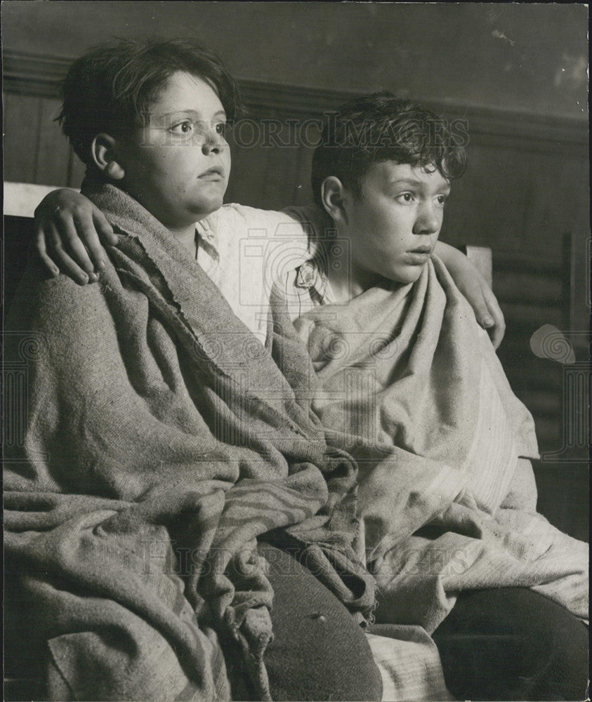 1931 Press Photo Favorite Disaster Film Child Actors Peter Cetera Michael Fera - Historic Images