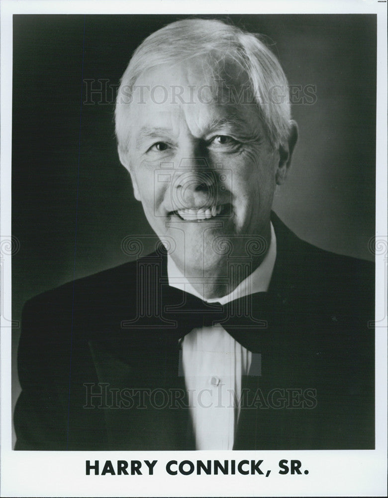 1998 Press Photo Singer Harry Connick, Sr. - Historic Images